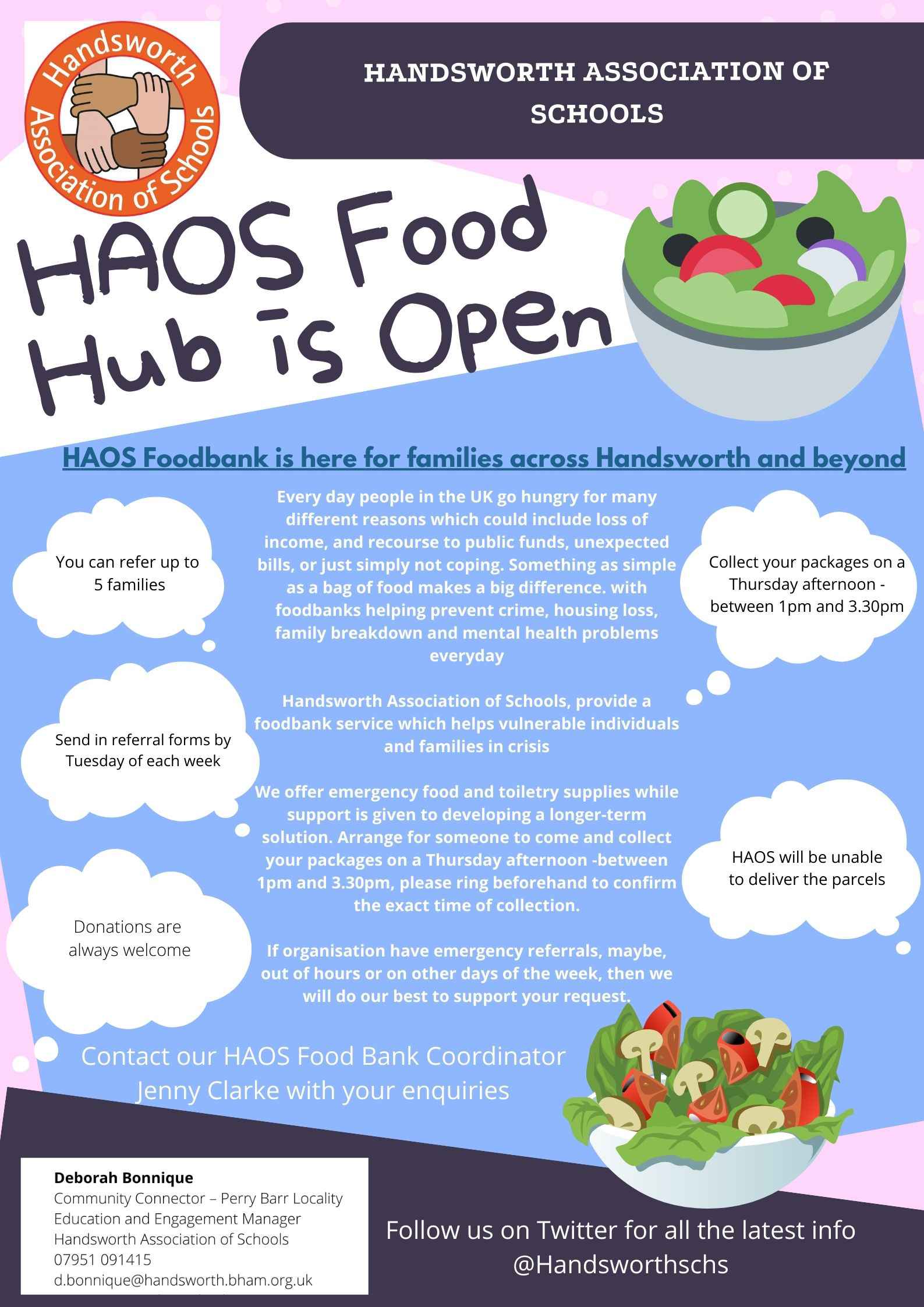 Food Hub inforgraphic