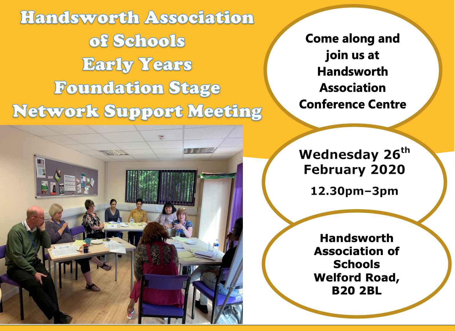 One of the EYFS Network meetings